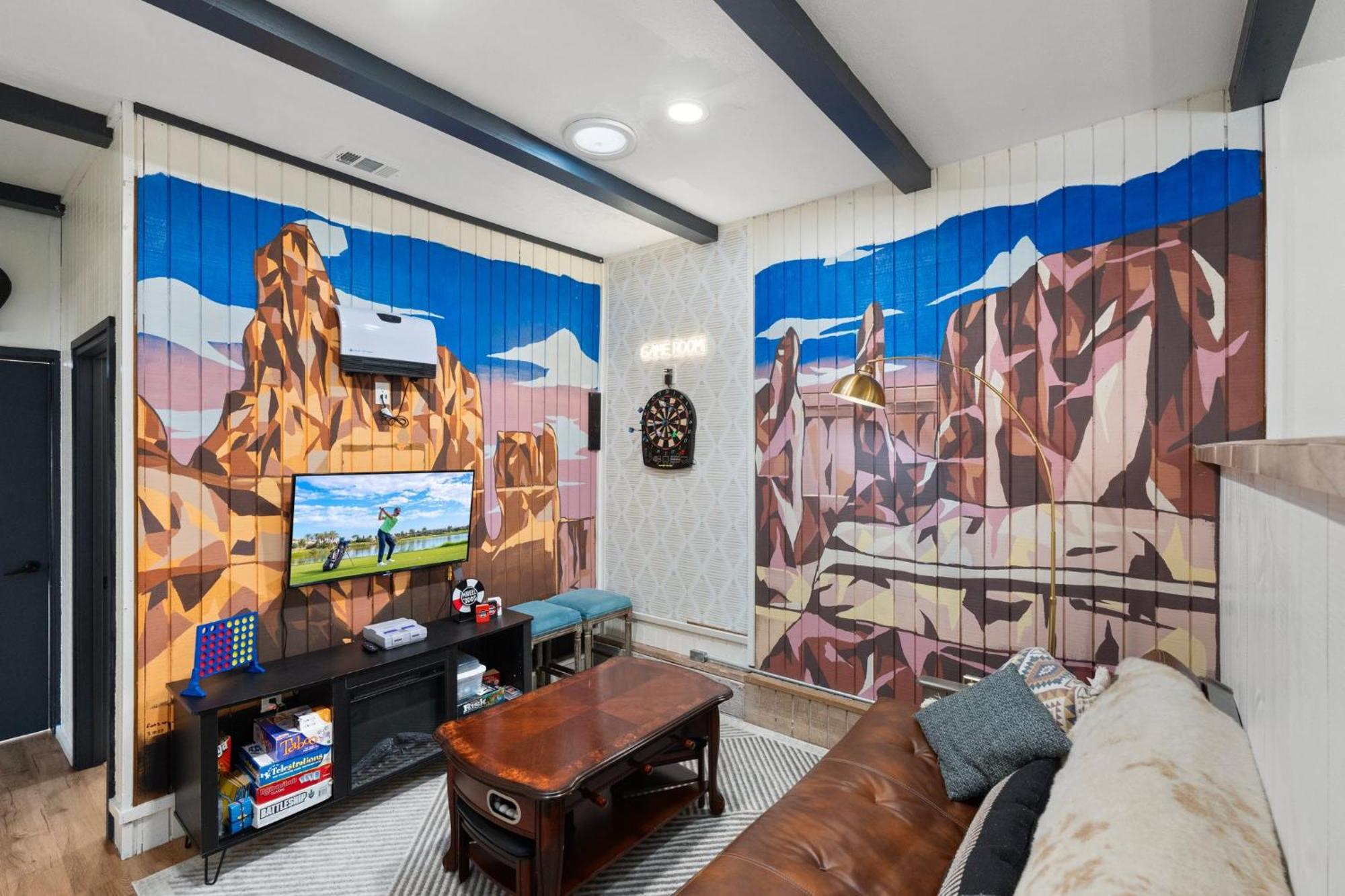 Walk To Gc Train Depot And Route 66, King Beds, Game Room, Bbq, Firepit Williams Exterior photo